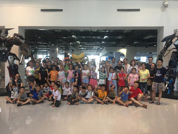 2019年7月“生涯舟”综合素质培养特别活动——两江机器人产业园研学旅行、设计制作机器人